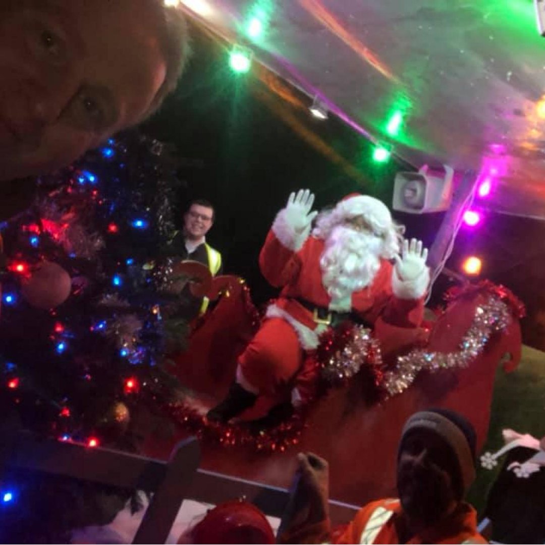 Chard Carnival Xmas float sponsorship